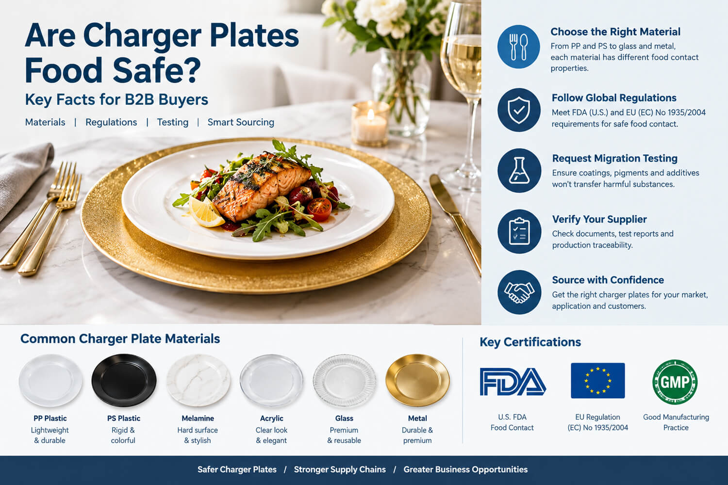 Are Charger Plates Food Safe - 7 Critical Facts You Must Know
