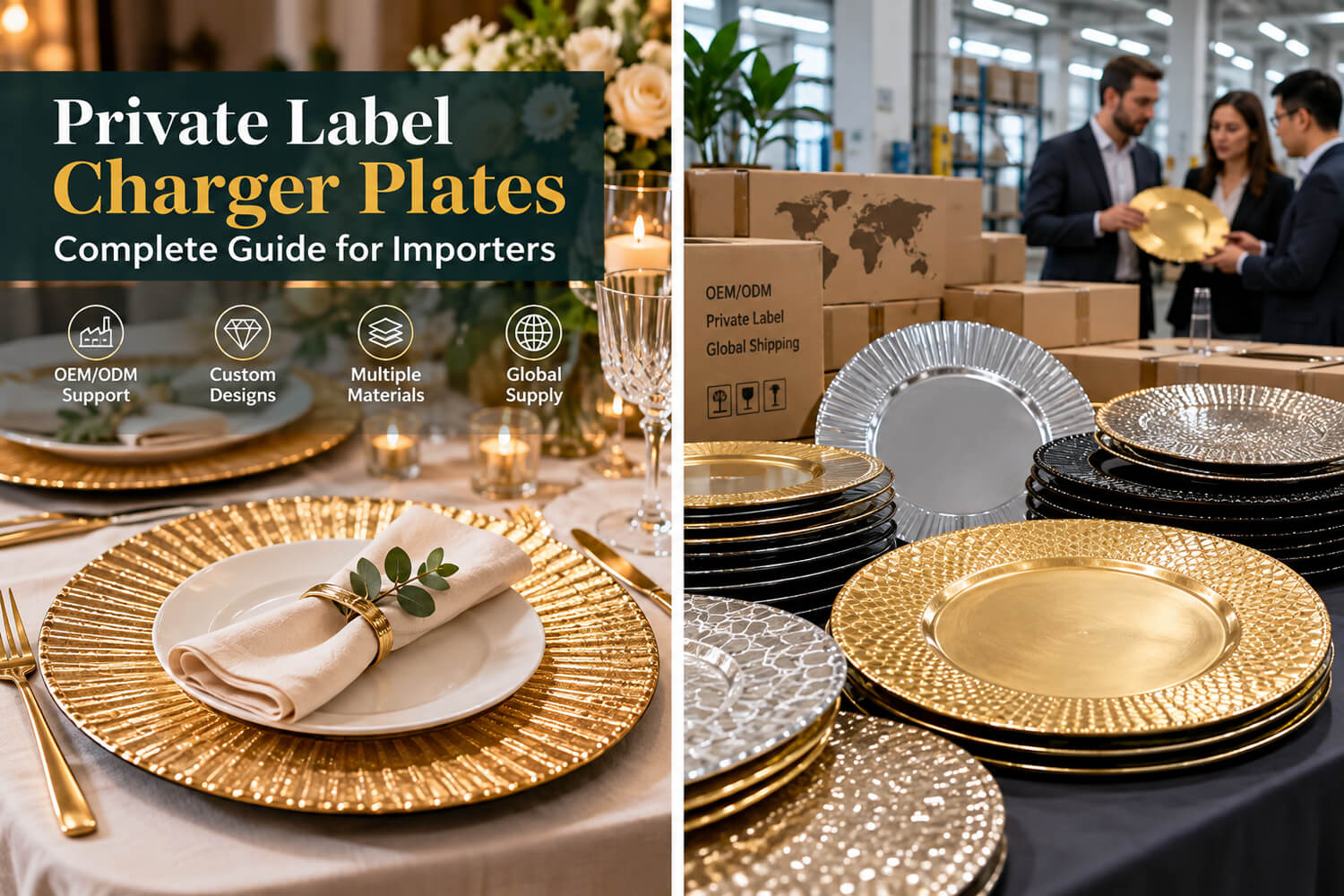 11 Smart Checks Before Importing Private Label Charger Plates - 2