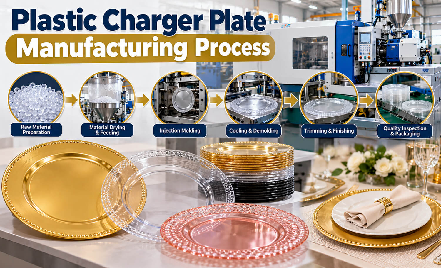 Charger Plate Manufacturing