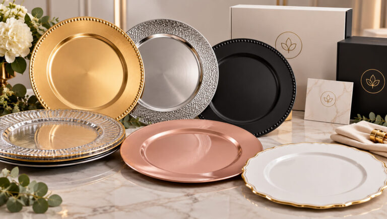 How to Customize Plastic Charger Plates for Your Brand - 1