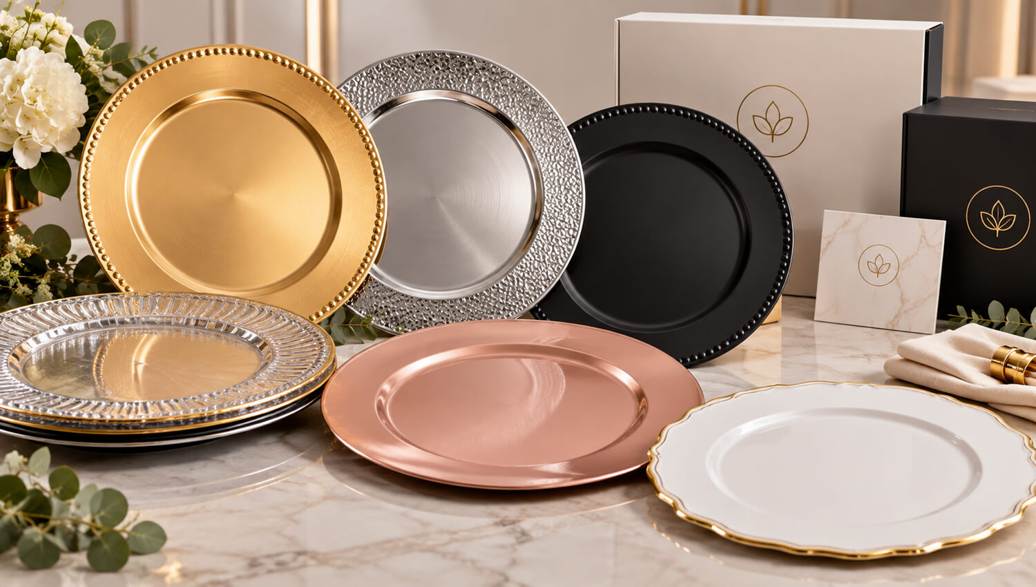 How to Customize Plastic Charger Plates for Your Brand - 1